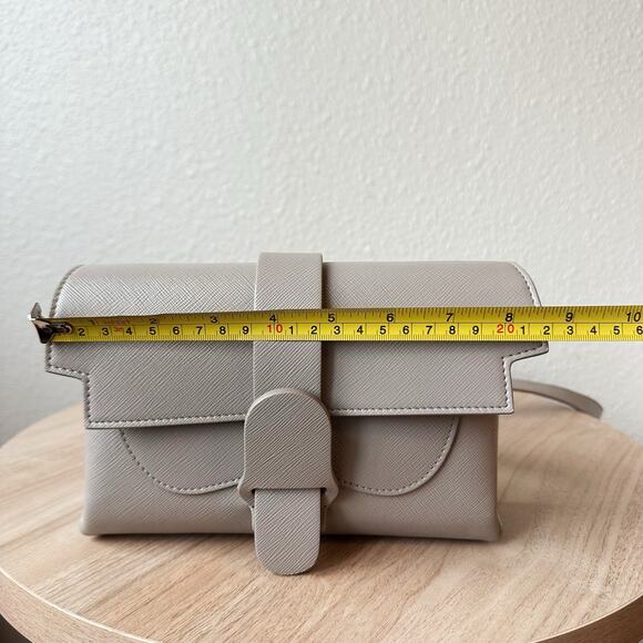 Senreve Aria Belt Bag in Pebbled / Sand / Silver EUC 100% Genuine Leather - Picture 14 of 16